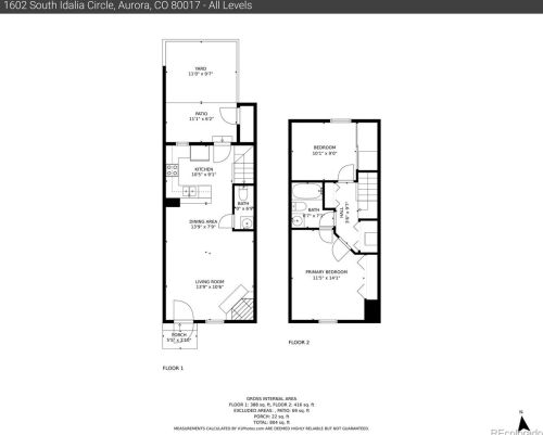 1602 Idalia Cir, Aurora CO  80017-5084 exterior