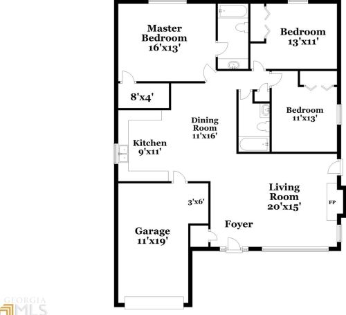 5781 Creekside Dr, Rex GA  30273-1181 exterior