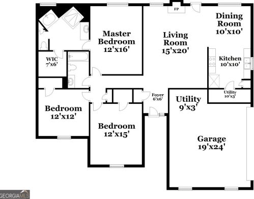 216 Forest Pl, Stockbridge GA  30281-1171 exterior