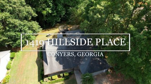 1419 Hillside Dr, Conyers GA  30094-2586 exterior