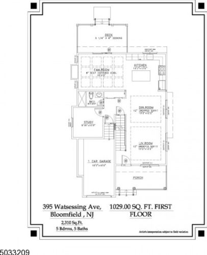 395 Watsessing Ave, Bloomfield, NJ 07003-6026
