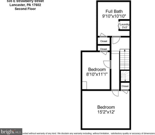 535 Strawberry St, Lancaster PA  17602-4466 exterior