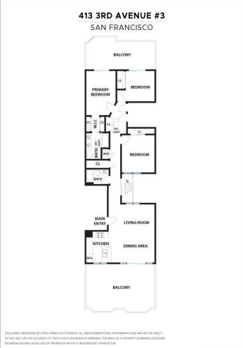 413 3rd Ave, San Francisco CA  94118-3206 exterior