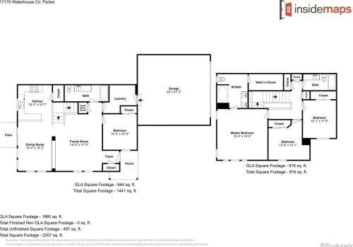 17170 Waterhouse Cir, Parker CO  80134-4245 exterior