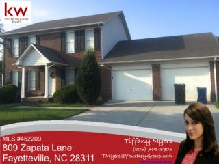 809 Zapata Ln, Fayetteville, NC 28314-8456