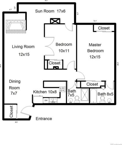 1313 Williams St, Denver CO  80218-2692 exterior