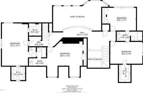 1112 Meadowbrook Ln, Bannockburn IL  60015-3434 exterior