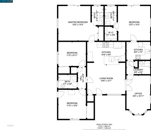 2735 Sinclair Ave, Concord CA  94519-2619 exterior