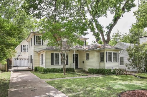 4405 Greenbrier Dr, Dallas TX  75225-6642 exterior