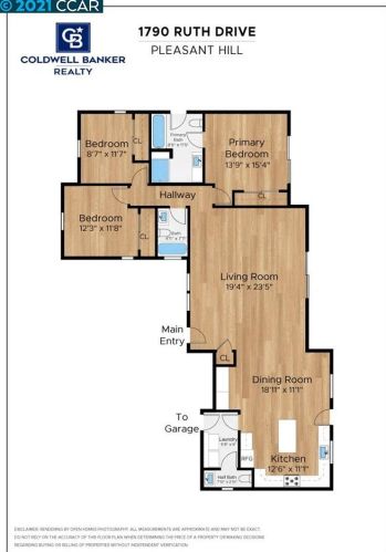 1790 Ruth Dr, Concord CA  94523-2942 exterior