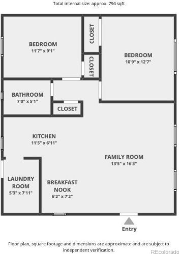 1267 Locust St, Denver CO 80207-2845 exterior