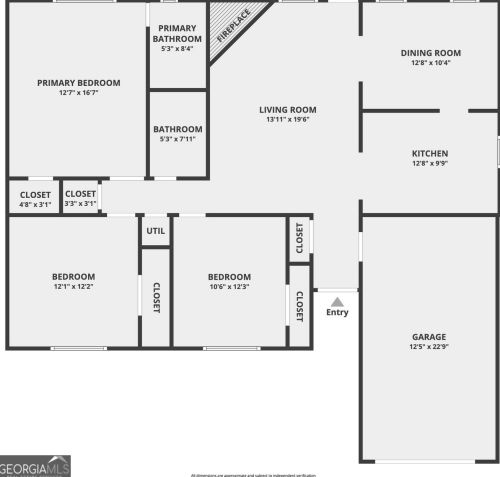 5250 Kirk Dr, Atlanta GA  30349-5881 exterior
