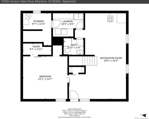 10356 Horizon View Dr, Morrison CO 80465-2338 exterior