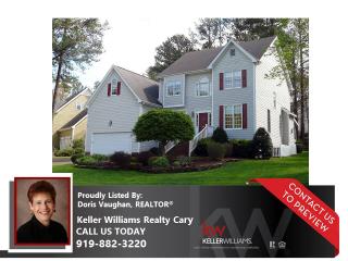 1006 Fairfax Woods Dr, Apex, NC 27502-5289