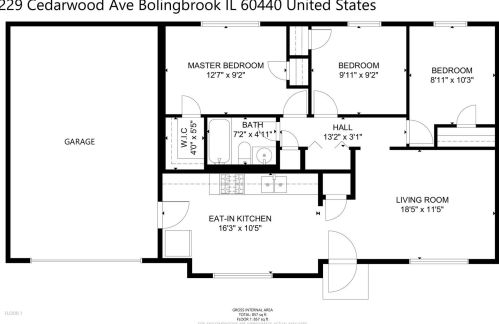 229 Cedarwood Ave, Lemont IL  60440-3006 exterior