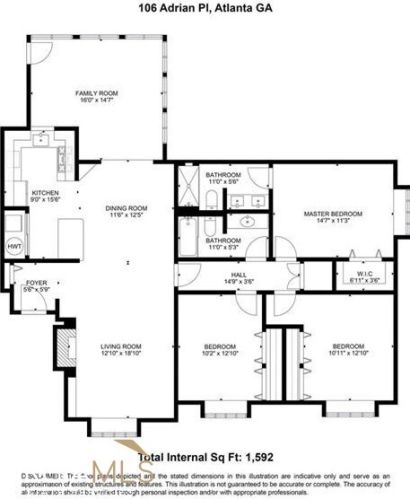 106 Adrian Pl, Atlanta GA  30327-4003 exterior