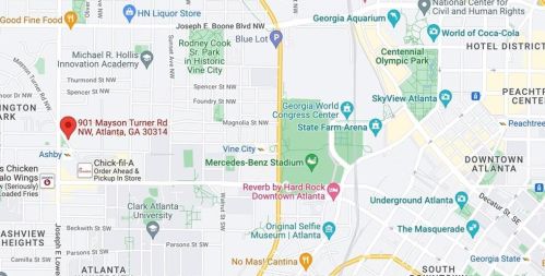 901 Mayson Turner Rd, Atlanta GA  30314-3418 exterior