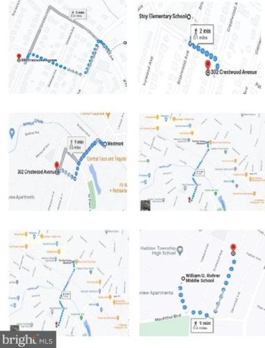 302 Crestwood Ave, Haddonfield NJ 08033-2917 exterior