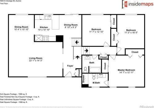 1825 Oswego St, Denver CO  80012-5257 exterior