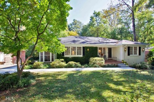 1261 Kingsley Cir, Atlanta GA  30324-3234 exterior