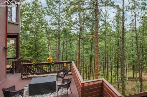 1070 Kings Crown Rd, Woodland Park CO 80863-7732 exterior