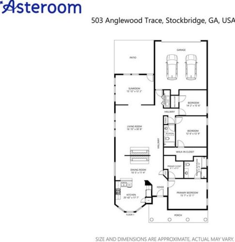 503 Anglewood Trce, Stockbridge GA  30281-7778 exterior