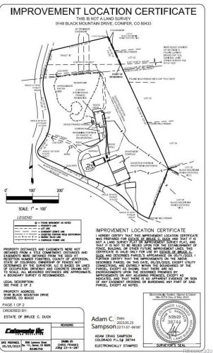 9148 Black Mtn Dr, Conifer CO 80433-9714 exterior
