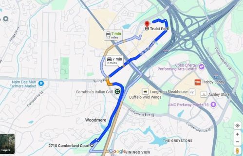 2710 Cumberland Ct, Smyrna GA  30080-8670 exterior