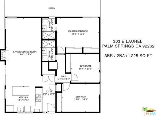 303 Laurel Cir, Palm Springs, CA 92262-2243