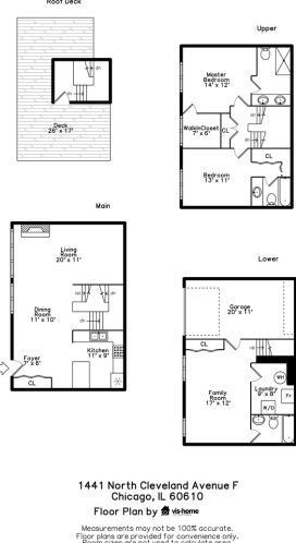 1441 Cleveland Ave, Chicago IL  60610-2986 exterior