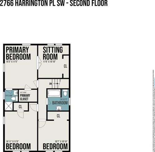 2766 Harrington Pl, Atlanta GA  30311-2346 exterior