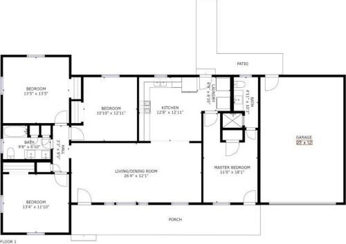 5621 Fursman Ave, Fort Worth TX  76114-4512 exterior