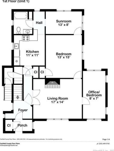 6 Pemberwick Rd, Greenwich CT  06831-5042 exterior