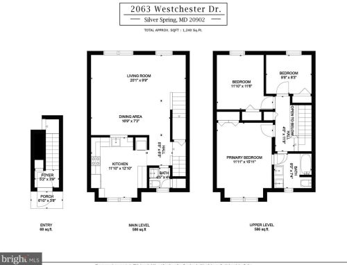 2063 Westchester Dr, Silver Spring MD 20902-3563 exterior