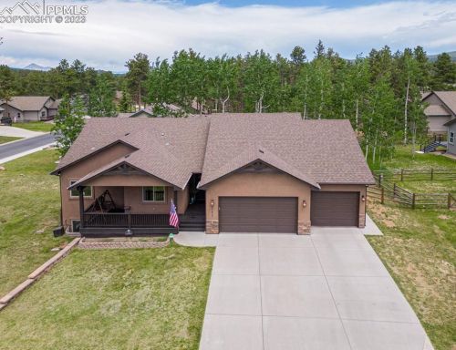 1171 Ptarmigan Dr, Woodland Park CO  80863-8005 exterior