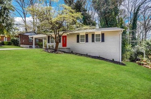 599 Lyric Way, Atlanta GA  30318-6051 exterior