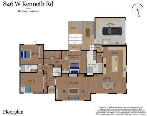 864 Kenneth Rd, Glendale CA  91202-1448 exterior