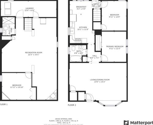 8749 Merrill St, Niles IL  60714-1922 exterior