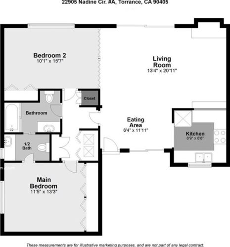 22905 Nadine Cir, Torrance CA  90505-8890 exterior