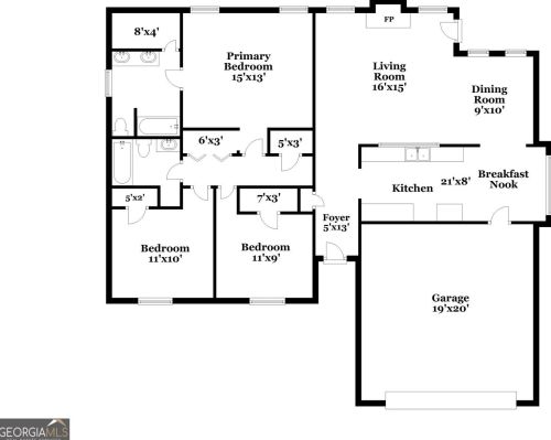 5874 Mistyview Dr, Rex GA  30273-1153 exterior