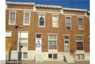 1668 Darley Ave, Baltimore MD  21213-1319 exterior