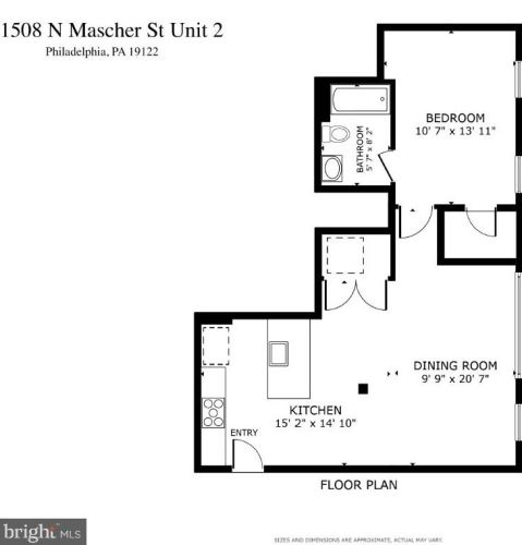 1508 Mascher St, Philadelphia PA  19122-3995 exterior