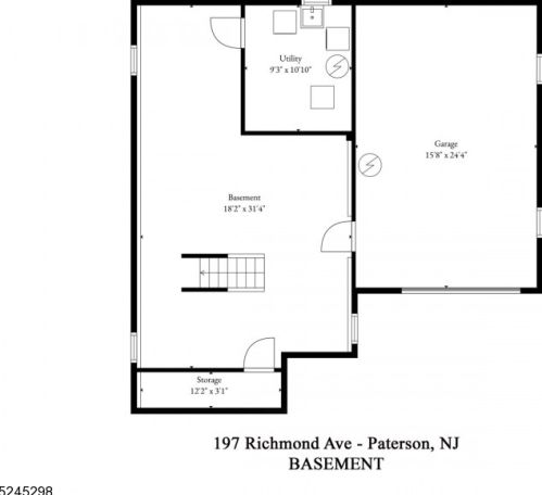 197 Richmond Ave, Paterson NJ  07502-1639 exterior