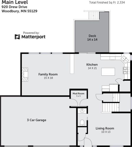 920 Drew Dr, Saint Paul MN  55129-6900 exterior