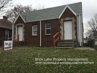1524 Gladstone Ave, Indianapolis IN  46201-1651 exterior