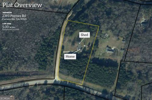 2393 Paynes Rd, Carnesville, GA 30521-3177