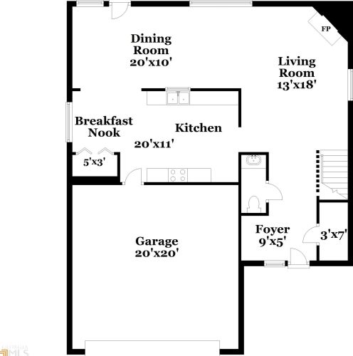 5874 Waggoner Way, Rex GA  30273-5217 exterior