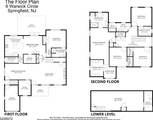 6 Warwick Cir, Springfield NJ  07081-2244 exterior