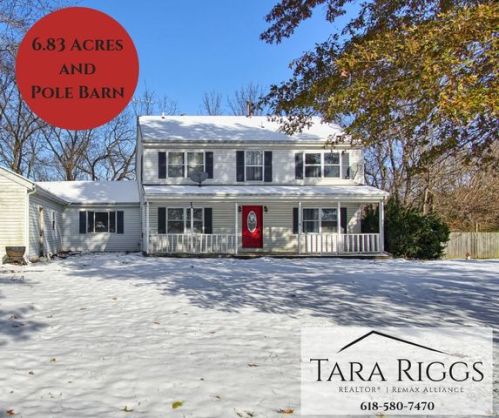 10715 Hickory Flat Rd, Grantfork, IL 62249-3915
