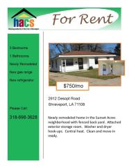 2912 Despot Rd, Shreveport LA  71108-4408 exterior